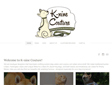 Tablet Screenshot of kninecouture.com